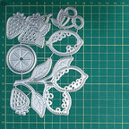 Cutting Dies Metal Stencils Scrapbooking Tools DIY Embossing Template for Paper Card Making Album Arts Crafts Supplies (Fruit Set-10.5x14.1cm)