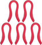 PATIKIL Quilling Strips Paper 600pcs 1.5mm 39cm Origami Paper Quilling Kits for Art DIY Hand Craft Christmas, Rose Red