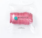 Kondoos Colored Natural wool roving, 1 lb. Best wool for needle felting, wet felting, handcrafts and spinning. (Wild watermelon, 1 lb)