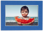 11x14 Mat for 8.5x11 Photo - Precut Royal Blue Picture Matboard for Frames Measuring 11 x 14 Inches - Bevel Cut Matte to Display Art 8.5 x 11 Inches - Acid Free ONE MAT with Backing Board & Clear Bag
