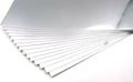 TGXRZX Metallic Silver Cardstock Paper,Size 8 "x 11" (250gsm), 15PCS,Mirror Finish Gold Foil Board for Crafting, Invitations, and Decorations,Die Cut and Plotter,Card Making (Bright silver)