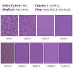 Sandpaper 150 Grit 20 PCS, Wet Dry Sanding Sheets 9 x 11 Inch, Purple Alumina Abrasive Sand Paper for Wood, Metal, Drywall, Resin, Automotive Sanding, Polishing, Grinding, by POLIWELL
