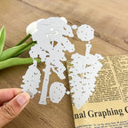 Lapoo Flowers Metal Cutting Die for Scrapbooking - Durable, Cut Stencils for DIY Scrapbook Photo Album Decorative Paper Card, Card Making Supplies, Embossing (A Set of Pine Trees 3.6 x 4.1 in)