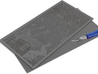 Falling in Art 6 * 12 Linoleum Carving Blocks, 2 Pack Soft Stamp Rubber Blocks for Crafts and Artists Printmaking, Gray,1/8" Thick