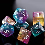 RPG Dice Sets 30 X 7-Die DND Polyhedral Dice (210pcs) with a Large Drawstring Bag for Dungeons and Dragons Tabletop Role Playing Games