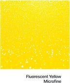 Hemway Polyurethane & Epoxy Resin Glitter 100g / 3.5oz Metallic Crystal Flake Additive for Flooring Jewelry Tumblers Glass Pigment - Microfine (1/256" 0.004" 0.1mm) - Fluorescent Yellow