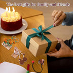 10 PCS Wooden Rope Puzzle Set Brain Teasers Puzzles Mind Toys for Adults Boys Girls Wooden Threading Rope Loop Toy Mind Toys Educational Toy-s for Family Game Educational Challenge Party Favor