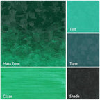 Tusc & Pine Artist Oil Paint - Viridian, 150 ml, Non-Yellowing, Rich & Creamy Consistency, Maximum Pigment Load, Small Batch Milled Oil Paints Made in the USA for Professional Artists