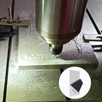 6061 T651 Aluminum Sheet Metal 6 x 12 x 5/16 (0.315”) Inch Flat Plain Aluminum Plate Covered with Protective Film, Heat Treatable Rectangle 8MM Thick Aluminum Metal Plate for Industrial, Crafting
