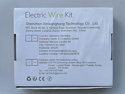 22 Gauge Electrical Wire,22 awg Wire-XINWANG 22 Gauge Stranded Tinned Copper Wire with PVC Insulation(OD:1.6 mm) 6 Colors,26ft Each, Hook Up Wire Kit