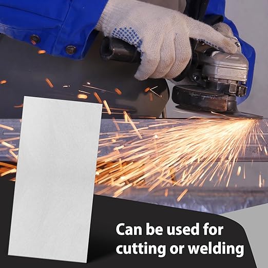 Zonon 2 Pcs 20 Gauge Steel Sheet Metal Cold Roll Steel Sheet 12" x 6" x 0.032" Weldable Metal Roll Steels Plate for DIY Craft Projects Home Auto, Easy to Shape, Weld, Cut and Form