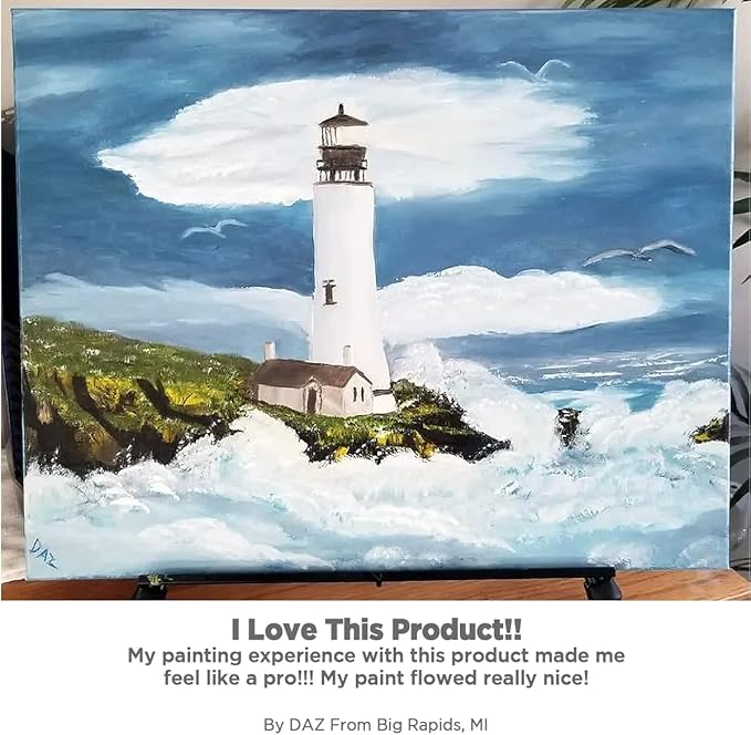 Centurion Deluxe Professional Oil Primed Linen Canvas Panels - 18x24-3 Pack of Linen Canvases for Painting, Artwork and More