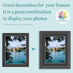 MBC Mat Board Center, 10 Pack 11X14 for 9X12 Black Picture Mats Frame Mattes, Bevel Cut, Acid Free, 4-Ply Thickness