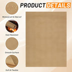 Svaldo Teflon Sheets for Heat Press, 3 Pack, 16x20 Heat Press Paper for T Shirts, Hat, Reusable Non Stick PTFE Teflon Sheet, Iron Transfer Paper for Sublimation Machine, Craft & Baking