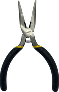 BOOSDEN 5" Needle Nose Pliers, Mini, Jewelry Making, Electronics Repair