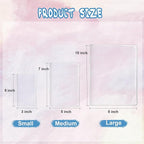 Vollence Gel Printing Plate - 3” X 5”Reusable Gel Monoprinting Plate for Press Art, Printmaking Supplies for Scrapbooking, Card Making, Arts and Crafts,Journaling,Collage