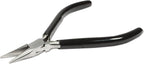 The Beadsmith Chain Nose Pliers – Extra Fine Tips – 4.5 inches (114mm) – PVC Grip Handle with Double Leaf Springs – Jewelry Making Tool for Creating Bracelets, Earrings and Necklaces