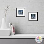 Mat Board Center, Pack of 10, 10x10 for 6x6 White Photo Picture Mats - Acid Free, 4-ply Thickness, White Core - for Pictures, Photos, Framing