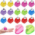 Paper Punches, Punch Craft Set Punches, Hole Punch Shapes Scrapbooking Supplies for Kindergarten Teacher Office Supplies and DIY Arts (Cute 2pcs + Mini 15pcs)