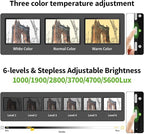 Zocelight Rechargeable A3 Tracing Light Box with Padded Case,Diamond Art Light Board with 4 Magnets,Wireless Light Pad for Diamond Painting,Ultra Bright Light Table for Drawing, Sketching(Black)