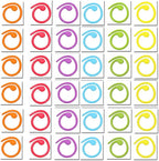 60PCS Metal Stitch Markers,Crochet Knitting Stitch Markers Yarn Row Stitch Counter with Case