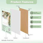 JAGERGREEN Vellum Paper 8.5 x 11 Inches 100GSM 100 Sheets, Thick Translucent Printable Vellum Paper for Invitations, Vellum Jackets, Envelopes, Crafts, Wedding Belly Bands, Tracing Paper for Sketching