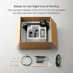 LONGER Ray5 mini Laser Engraver, 12000mm/min High-Speed Cutter for Wood, Metal, Acrylic, Leather, DIY CNC, 130x130mm Engraving Area, WiFi, Emergency Stop Safety (5.5W) Diameters