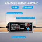 Foam Cutter Tool with Digital Voltage Controller, 100-240V /18W 4 in 1 Hot Foam Cutter Set with Marker Pen