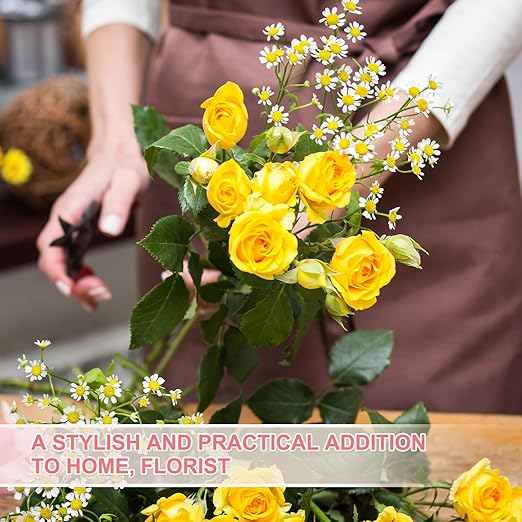 MECCANIXITY 3 Rolls Floral Tapes, 30 Yard x 1/16 in Florist Crepe Flowers Bouquets Tape Adhesive Waterproof for Flower Arranging Wrapping, Fruit Green
