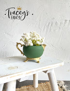 Dixie Belle Paint Company Chalk Finish Furniture Paint - English Ivy (16oz) - Matte Muted Green Chic Chalk Mineral DIY Furniture Paint