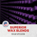 Blended Waxes, Inc. Bottle Sealing Wax, Pastille Wax Seal Beads For Wine, Beer, and Liquor Bottle Sealing, Seals Between 25-30 Bottles, 1 lb, Purple