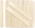 200Pcs Jumbo Wooden Craft Sticks Wooden Popsicle Craft Sticks Stick 6” Long x 3/4”Wide