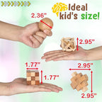 Brain Teasers Metal Puzzles for Kids & Adult 22Pack, Mind, Logic and IQ Game Test Toy for Teens, Disentanglement 3D Coil Cast Wire Chain Intelligence Toy for Party & Office, Puzzle Travel Games（Hard）