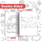 White Board Dry Erase Boards Classroom Pack Mini White Boards 9" x12” Double Sided Personal Whiteboards for Students Teachers School Supplies Lapboards (Set of 6 Boards & Erasers & Pens)