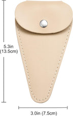 5 inches Embroidery Scissors Sheath, Small Sharp Pointed Vintage Scissors Protective Case for Storing Regular Shears – 2 Pack