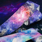 Washi Tape Stickers for Journaling,6 Rolls Star Tape Scrapbook Stickers for Scrapbooking Supplies,Junk Journal Supplies,DIY Craft(Starry Dreams)