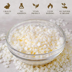 Soy Wax, Waxcanpy Natural Soy Wax for Candle Making, Organic Candle Wax from Farm, No Additives, Harmless and Pure (10lb)