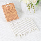 Pearl White Sealing Wax Sticks, WASOHLING 20Pcs Glue Gun Wax Seal Sticks for Wax Seal Stamp, White Wax Seals for Christmas Wedding Invitation Envelope Letter Seals, Craft Adhesive (Mini Size)