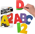 ArtSkills Poster Letters 4” Paper Letters for Poster Board Projects, Classroom Bulletin Boards, Sign Making Supplies,Classic Primary, 190 Pieces