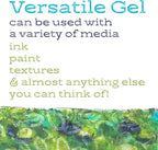 Gel Press Monoprinting Print Plate - 12” X 12” Gel Plate - Printmaking Supplies - Reusable Gel Printing Plate for Press Art for Card Making, Scrapbooking, Journaling, Arts and Crafts, Home Decor