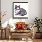 Lazy Cute Cat Adults Gifts Wooden 240 Pieces 13.4 * 12.2in