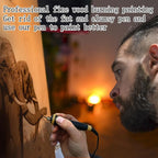 FIRElood Wood Burning Tool,Wood Burning kit Pen 25~750℃,Professional Wood Burning kit,with Digital Thermometer Temperature Adjustable Temperature,1 Wood Burning pens, 30 Wood Burning Pen Tips