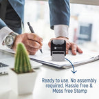 Return to Sender Stamp, Wrong Address Return to Sender Rubber Stamp, self Inking Rubber Stamp -Red Ink-with More Impressions, Designed with Advanced Technology by Executive Supplies