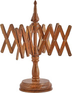 Bhartiya Handicrafts Rosewood Yarn Winder & Swift Combo | Large Capacity 10 Oz Yarn Ball Winder | Perfect for Crocheting, Knitting & DIY Craft Projects