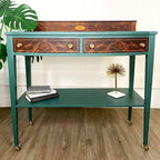 Dixie Belle Paint Company Chalk Finish Furniture Paint - Palmetto (16oz) - Matte Rich Green Chic Chalk Mineral DIY Furniture Paint