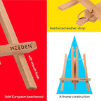 MEEDEN 12 Inch Small Tabletop Easel: 12 Pack Beech Wood Easel for Painting - Display Table Top Easel Canvas Stand for Painting Sign