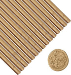 Wax Seal Sticks, Afobby 15 Pieces Glue Gun Sealing Wax Sticks for Wax Seal Stamp, Brown Wax Sealing Sticks for Wedding Invitations, Cards, Envelopes