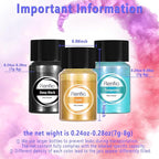 Renfio Mica Powder, 60 Colors Mica Powder for Resin Natural Epoxy Resin Color Pigment Powder Dye 0.25oz/7g Bottles Shimmer Pearl Pigments for Soap Making, Candle Making, Epoxy Crafts, Slime, Nail Art