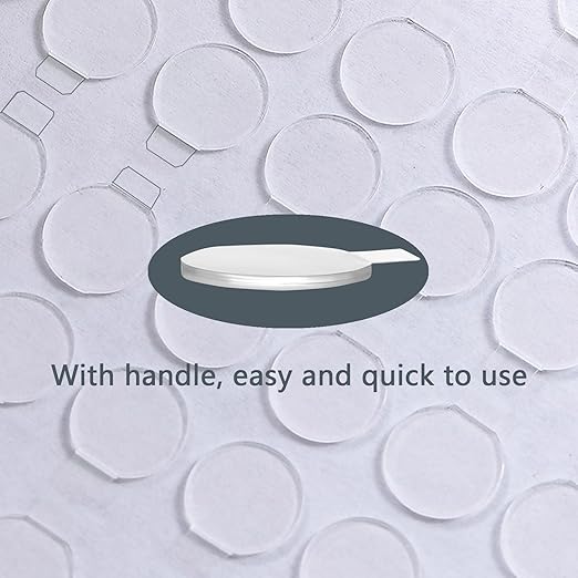 Adhesive Stick dots Two-Sided Sided Mounting Putty Stick Tack for Wall Hanging Crafts Balloons Festival Party Decorations,Clean Removable(0.6"*0.6"-560)