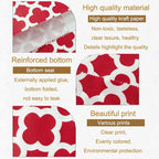 KEYYOOMY 100 Pcs Red Candy Buffet Bags - Small Polka Dot Paper Treat Bags for Wedding & Birthday Party (5 x 7 inch)
